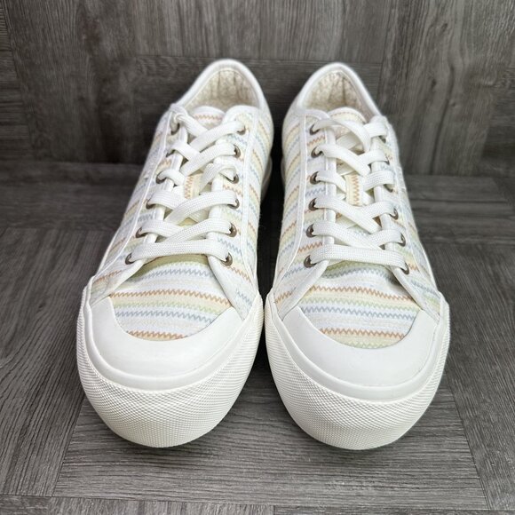 Roxy Cruizer Women's size 10 Ivory Canvas Sneaker - Picture 3 of 8
